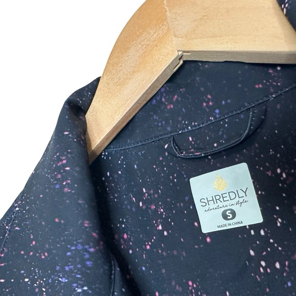 Shredly Womens Cycling Trail Romper Size Small Galaxy Splatter Short Sleeve - Picture 9 of 9